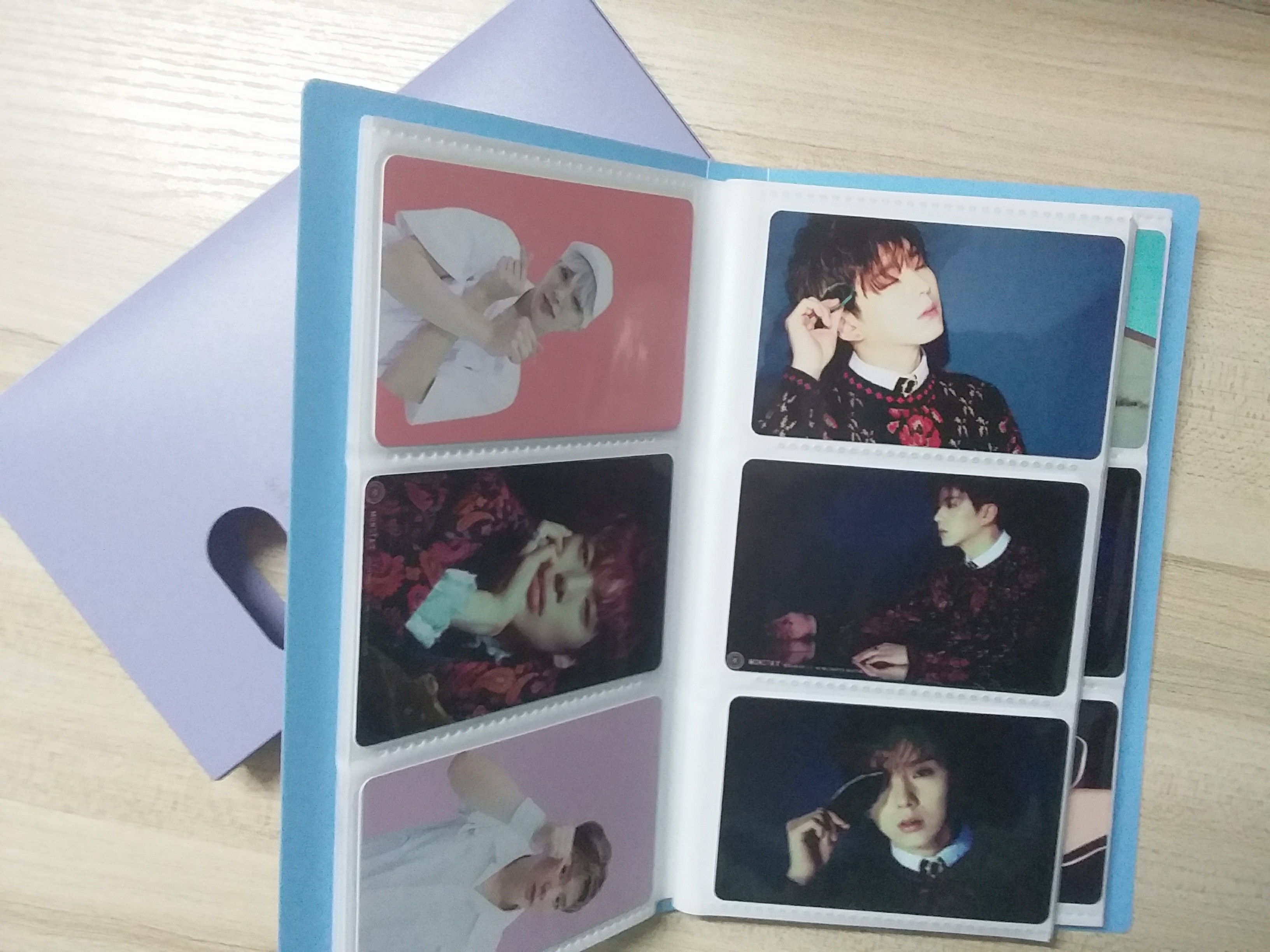 Monsta X unofficial photocards + card holder, Hobbies & Toys, Memorabilia & Collectibles, KWave