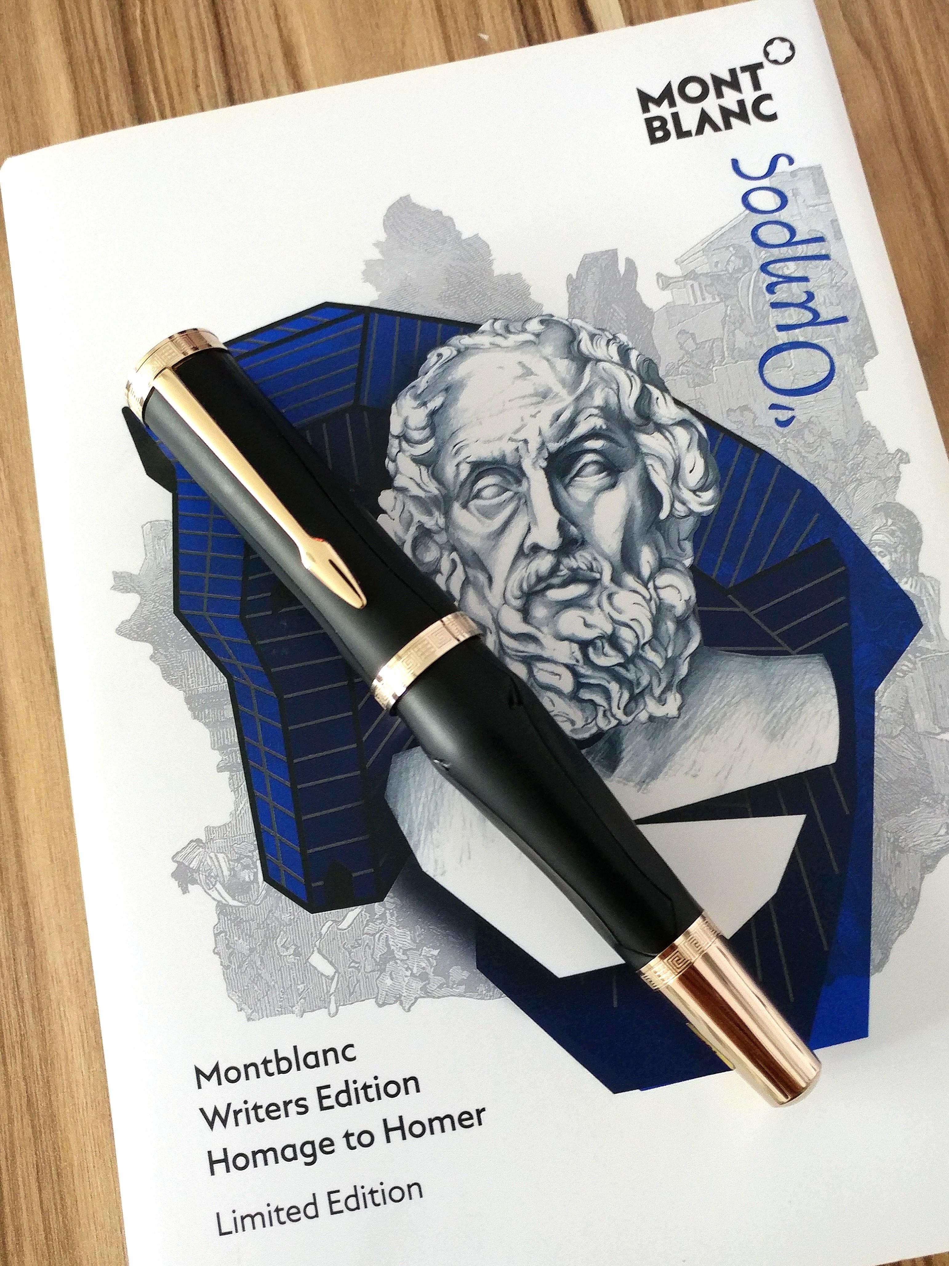 Montblanc homer fountain pen review discount