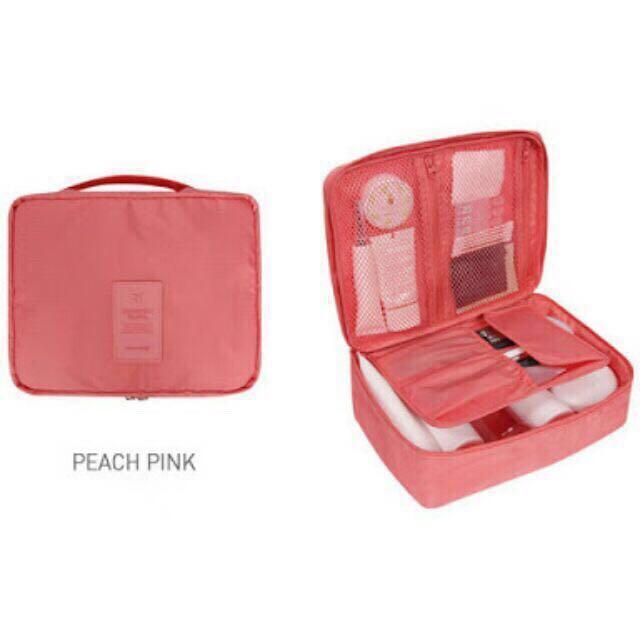 Multi Pouch / Make up Organizer / Travel Organizer (Category: Purses & Pouches) located in Quezon City. Submitted by racyroll (Listing ID 187916828, Image 2). Description: 100% Brand new & high quality! Use as Cosmetics, Toiletries & Storage Pouch. Water Resistant *mid pouch is detachable Available colors: (browse photos) - Dotted Light Green - Dotted Peach - Floral Maroon Order now! 🤗 #pouch # travelorganizer #cosmeticbag #99sale .