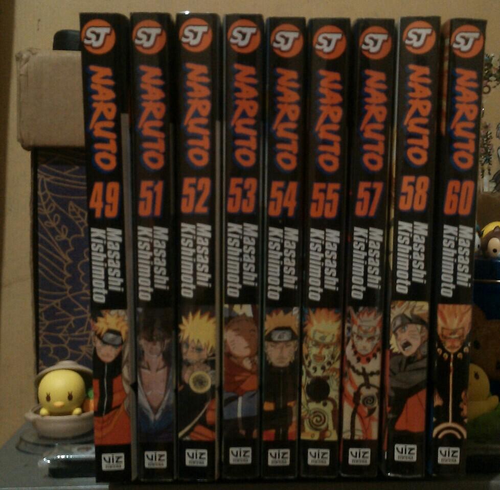 Preloved Naruto Manga Lot Random Vols Books Comics Manga On Carousell