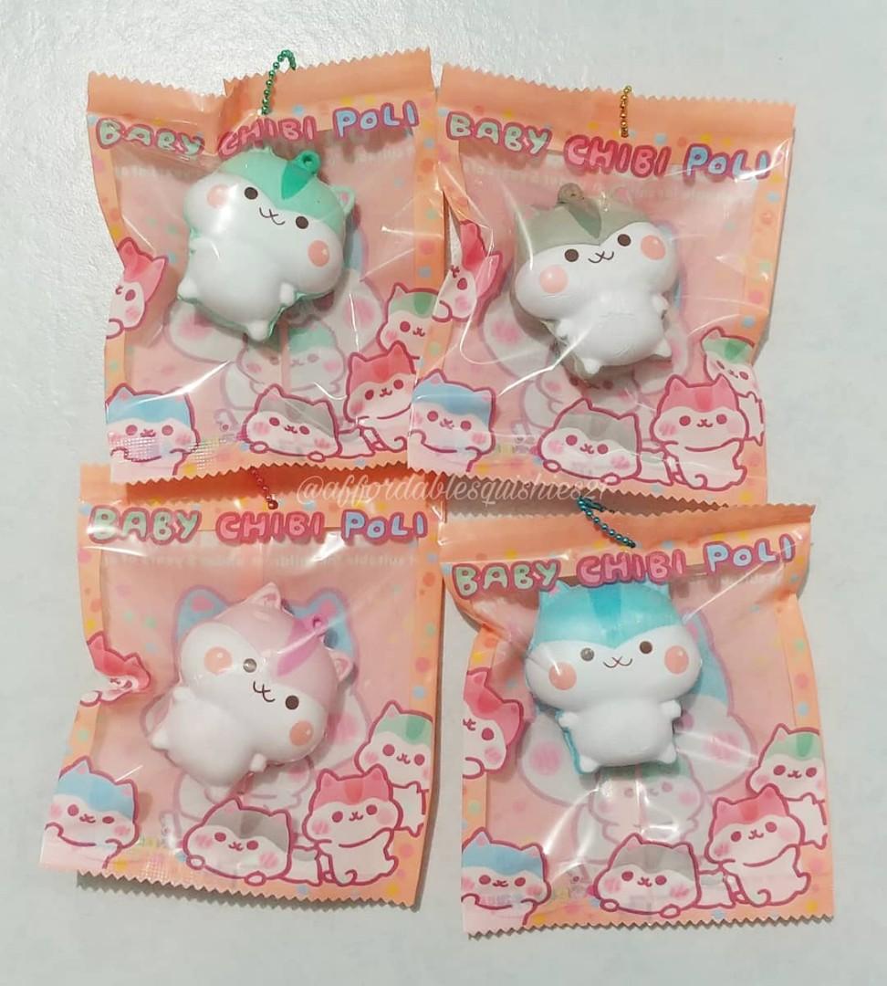 NEW Baby chibi Poli hamster squishy