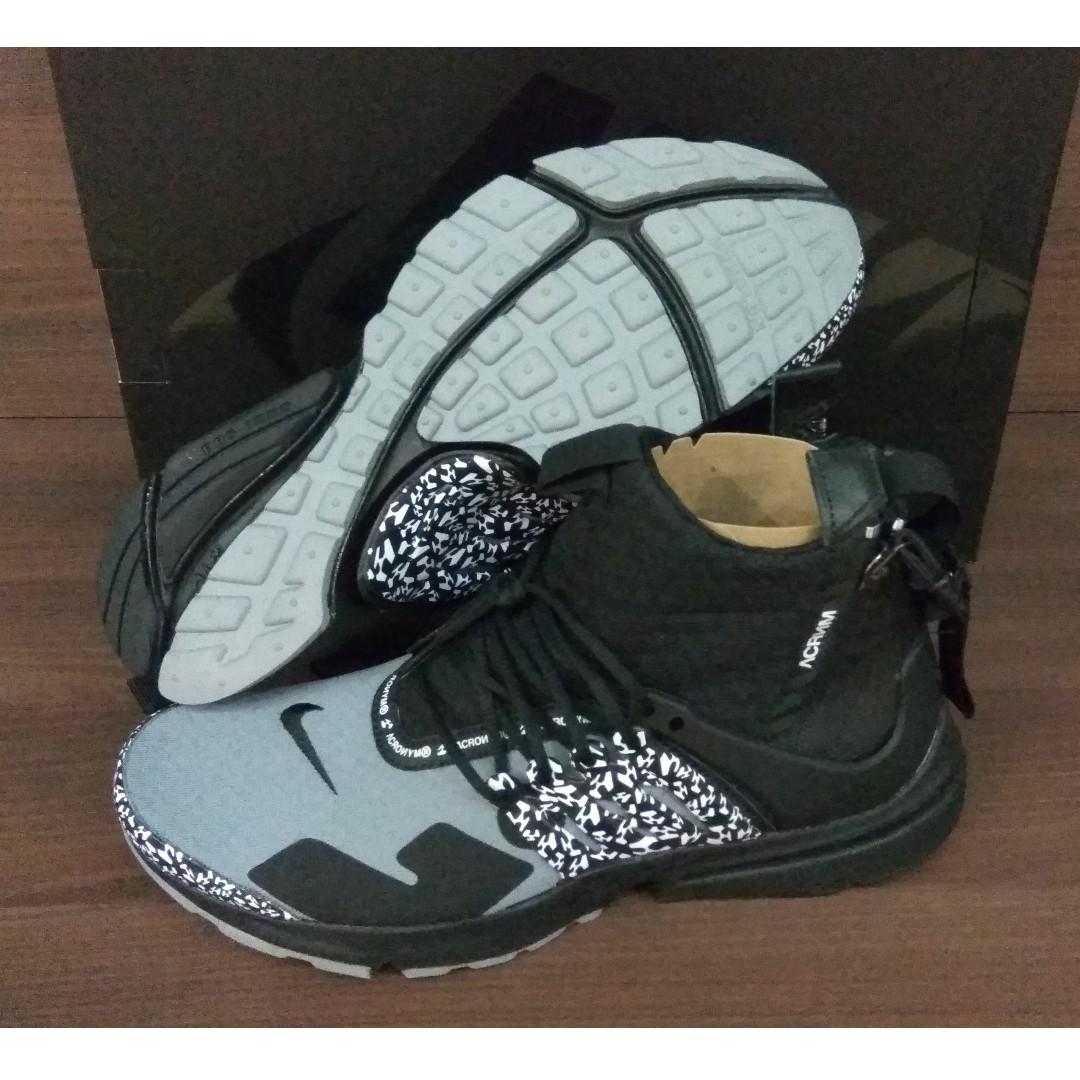 Cool Grey Nike Presto Acronym Blue Nike Air Presto Mid 