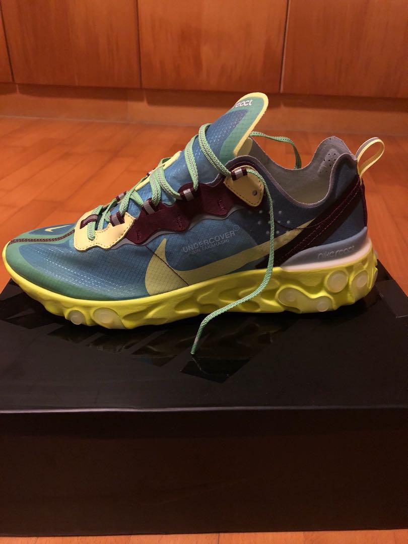 nike react element 87 yellow