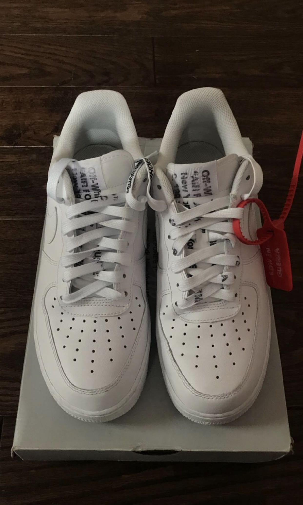 Off White Air Force 1 Extra Credit Men s Fashion Footwear on Carousell