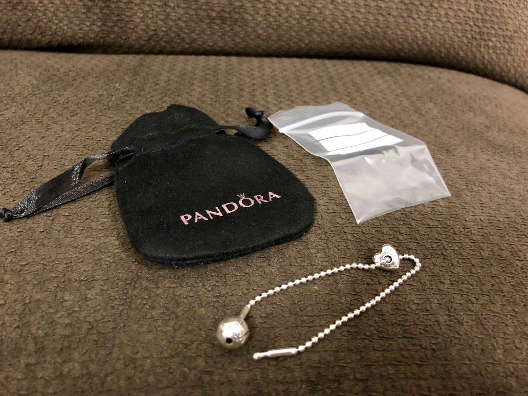 Pandora Essence Collection Silver Ball Chain Bracelet size 16cm