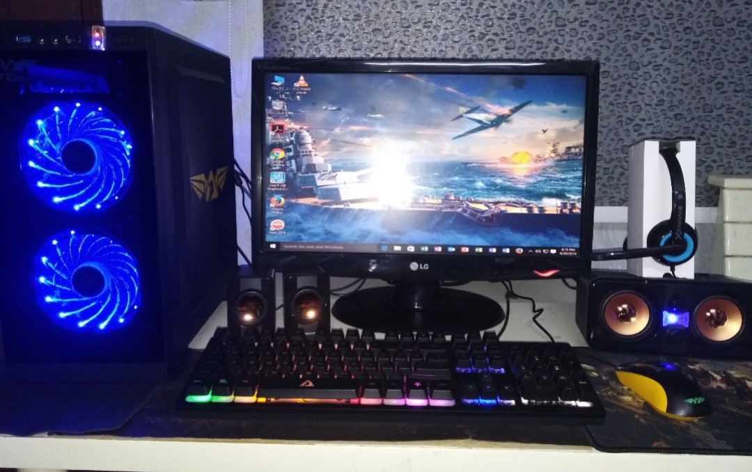 Pc Gaming I5 Fullset Monitor 22 Inch Gtx750ti 2gb Wifi Complete Accessories Computer Desktop Cpu Electronics Computers Desktops On Carousell