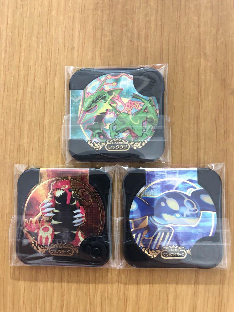 Pokemon Tretta Legend Rayquaza Groudon Kyogre, Hobbies & Toys, Toys & Games  on Carousell