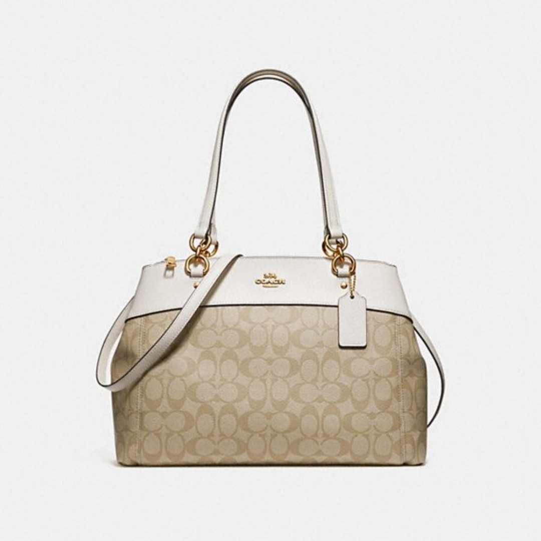 coach large brooke carryall