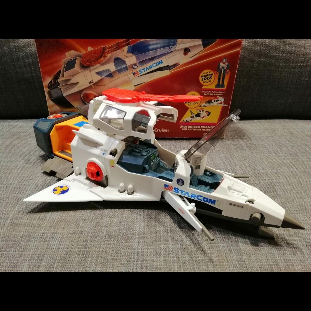 (RESERVED) Vintage Starcom Starmax Bomber Boxed Set, Hobbies & Toys ...