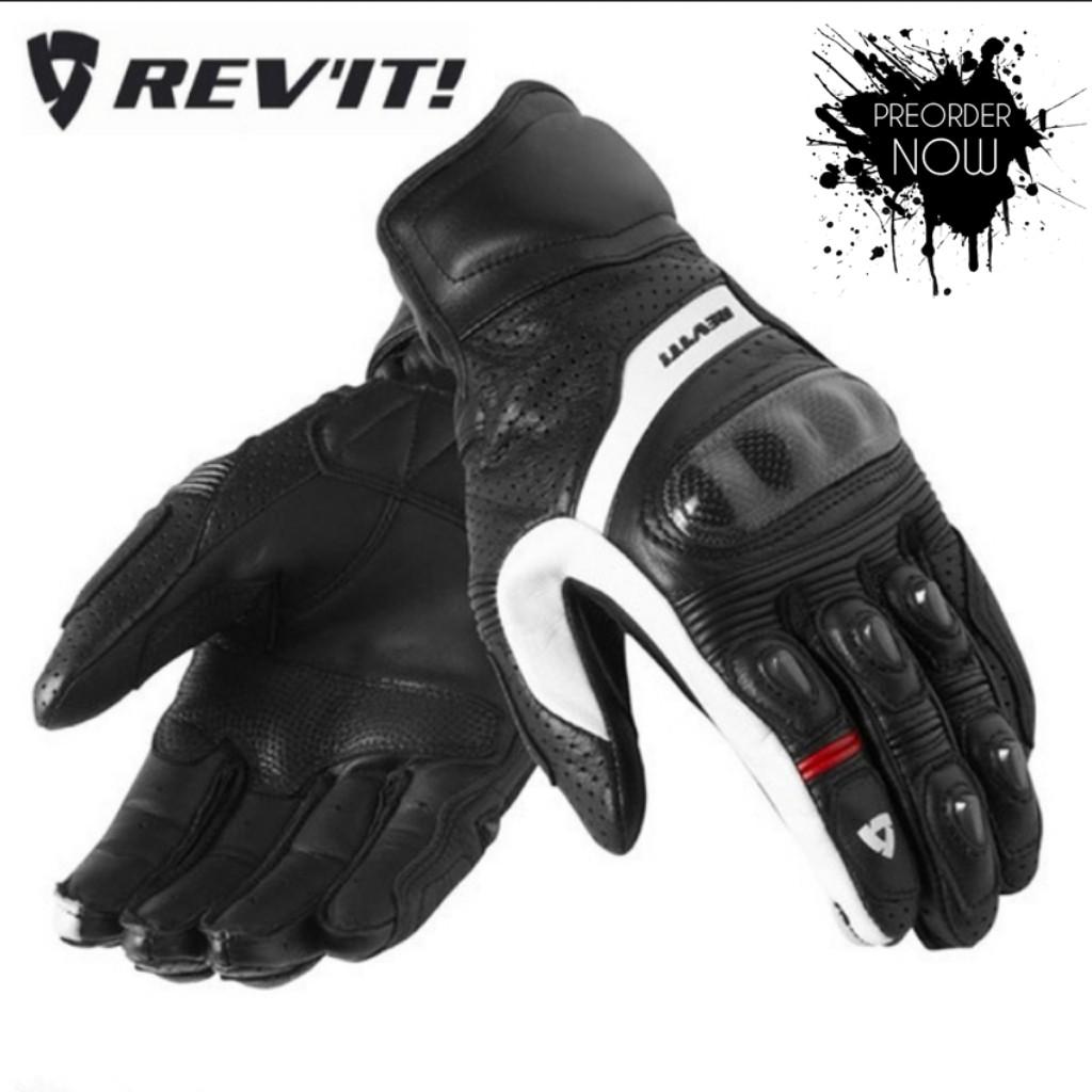 White leather motorcycle clearance gloves