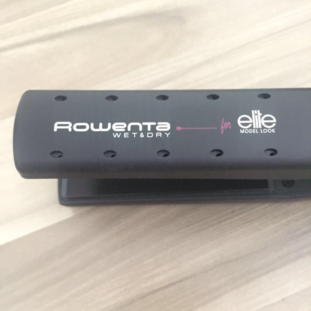 Rowenta Elite Model Look wet and dry 230 hair straightener ceremic ...