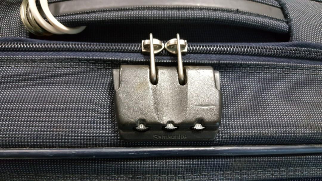 Samsonite 24" Light Weight Canvas Luggage Cabin, Hobbies & Toys, Travel