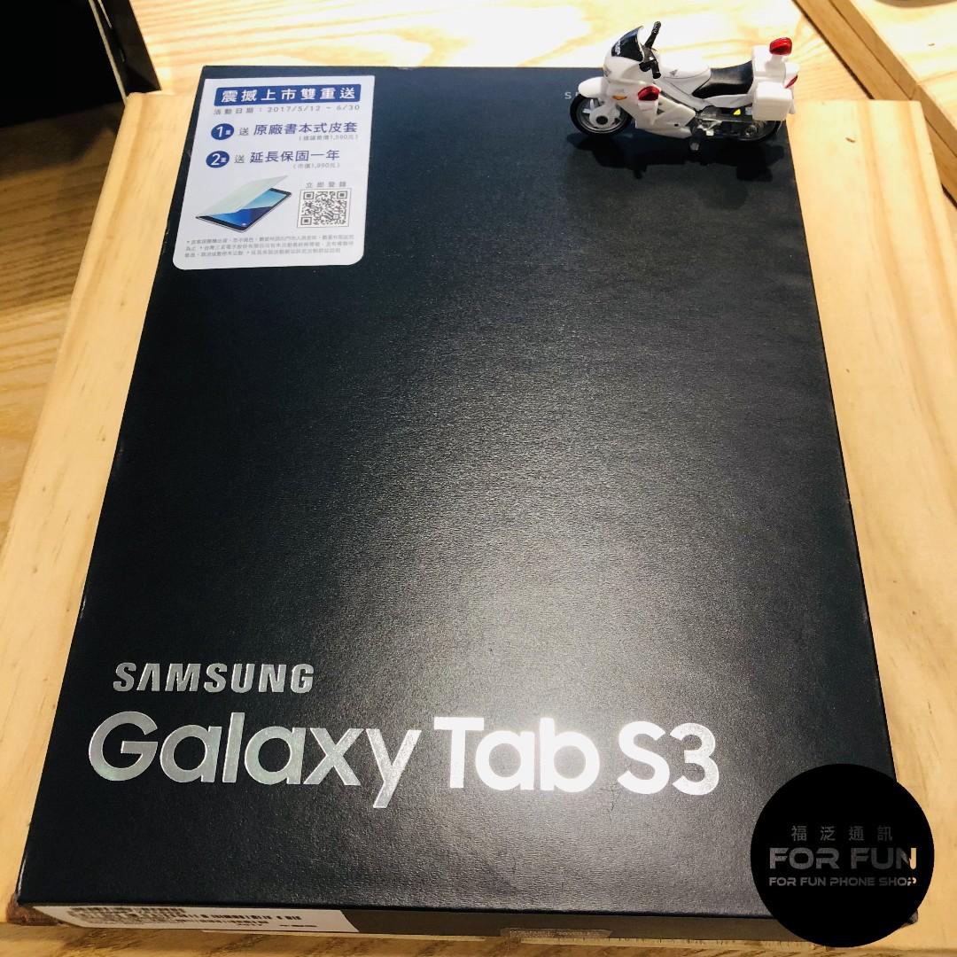 二手 Samsung Galaxy Tab S3 Lte 銀色 外觀8成8新 網路交易有實體店面更有保障 手機平板 平板在旋轉拍賣