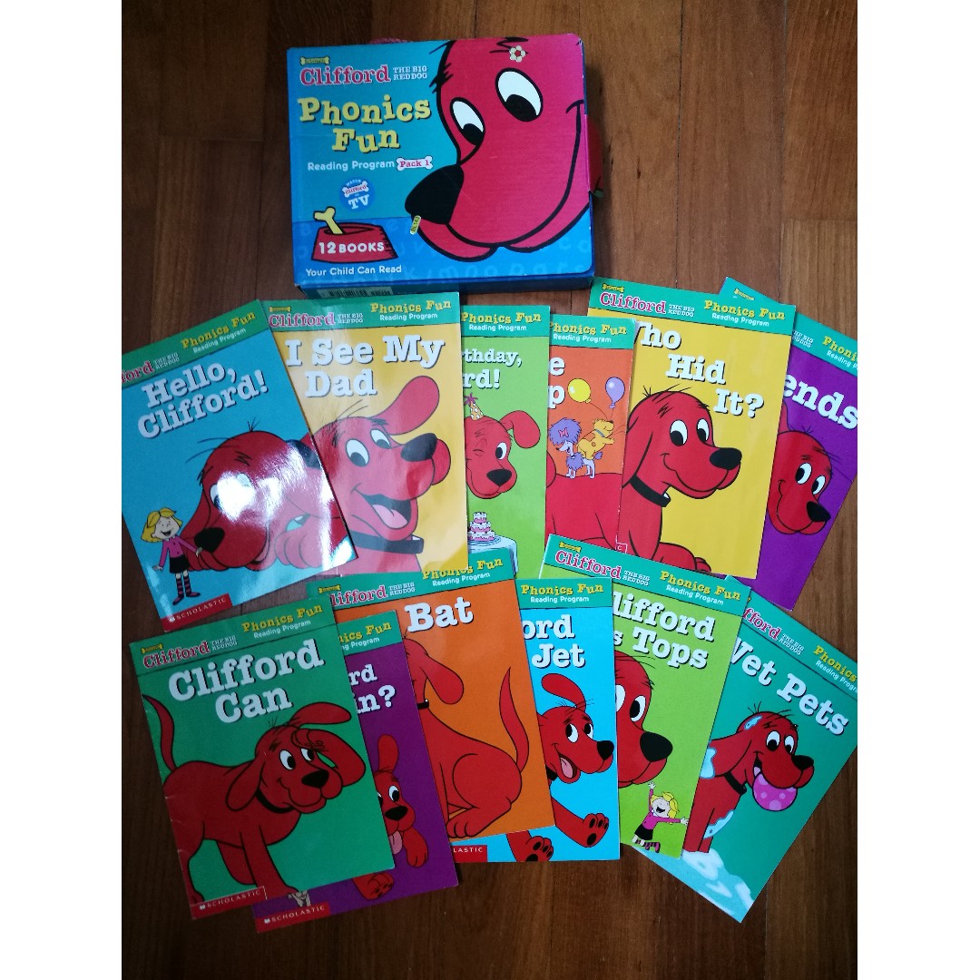 Scholastic Clifford The Big Red Dog Books Stationery