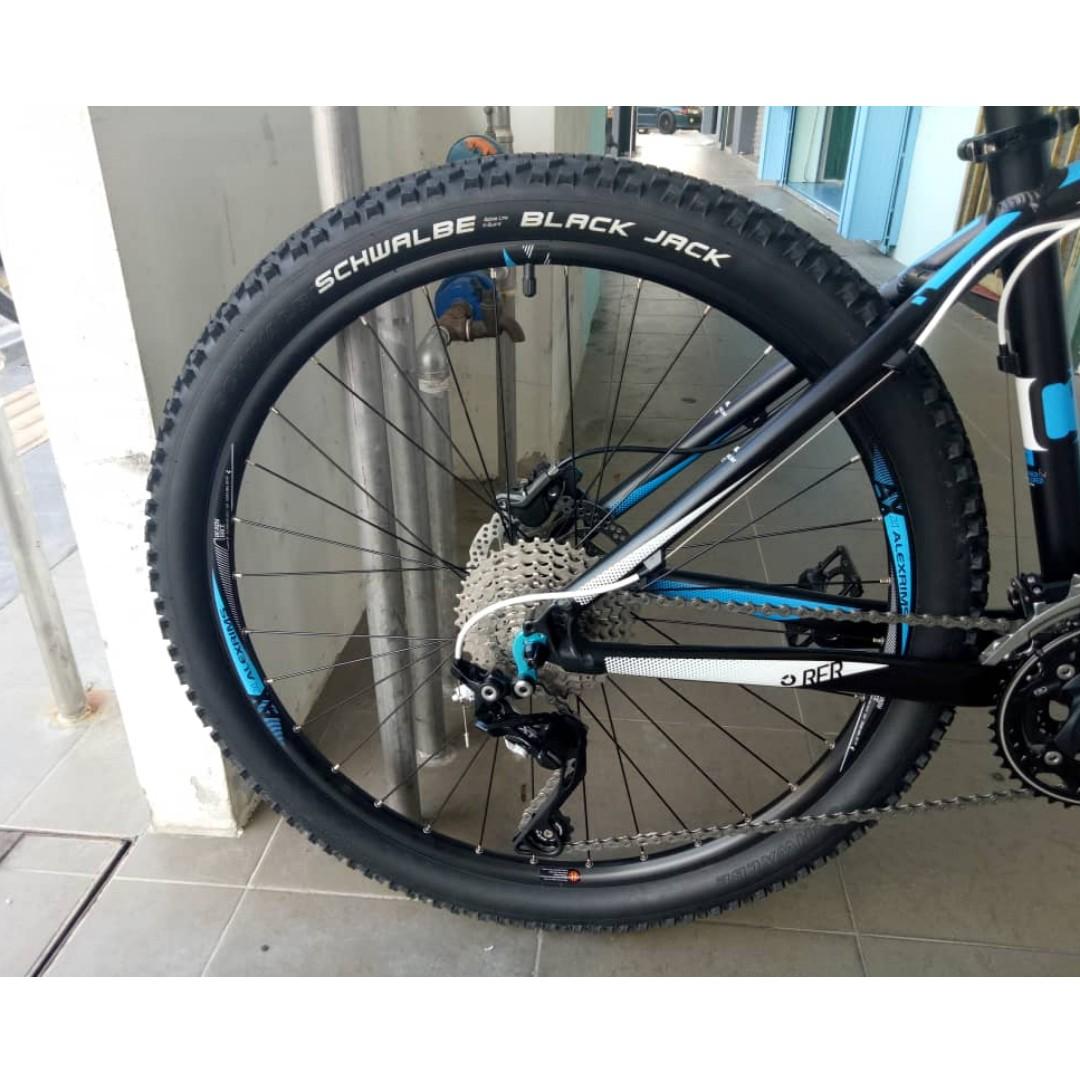 2 X Schwalbe Black Jack MTB Tyre 26