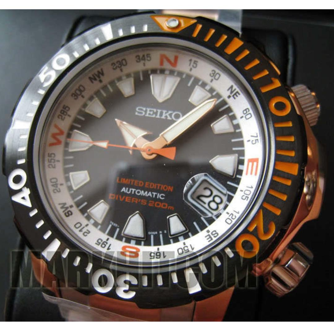 SEIKO PRINCE MONSTER Limited Edition 200M professional diver watch SNM039K 7S35