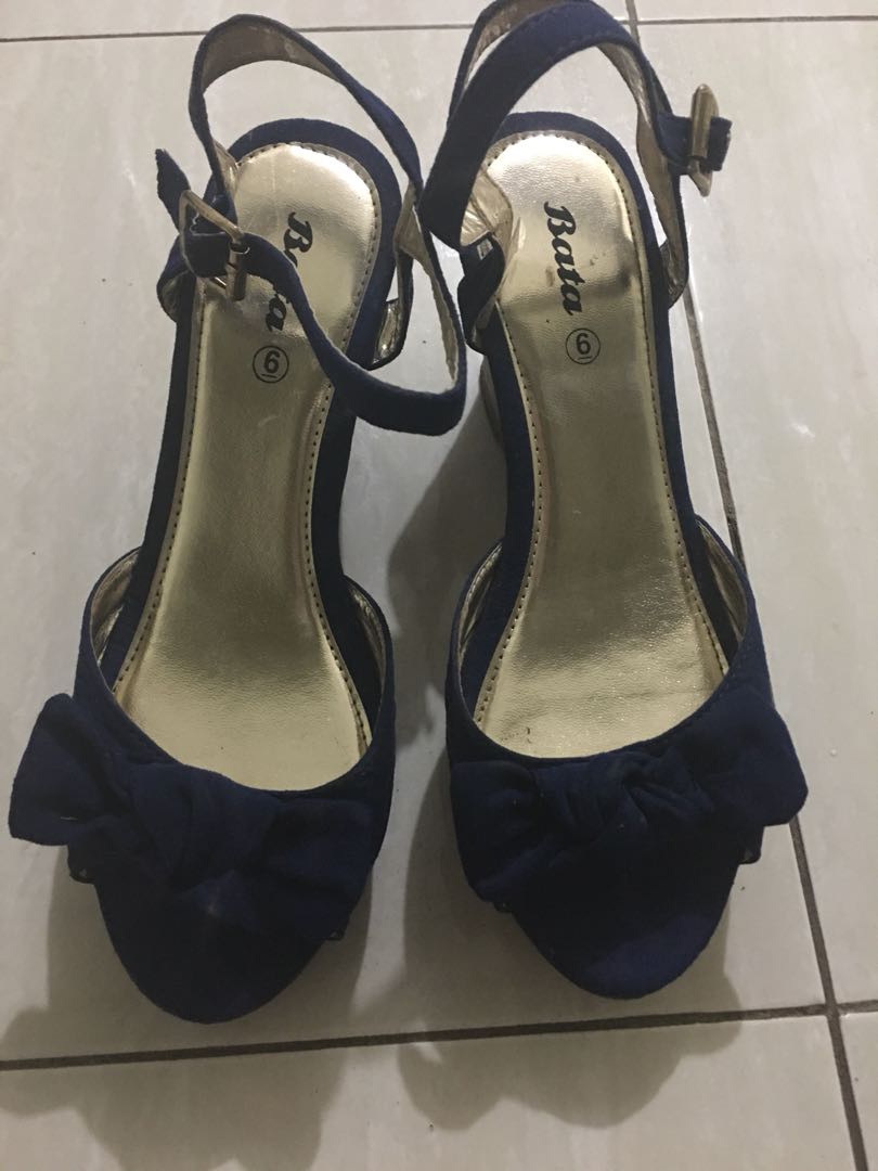 Sepatu Wedges Bata Fesyen Wanita Sepatu Di Carousell