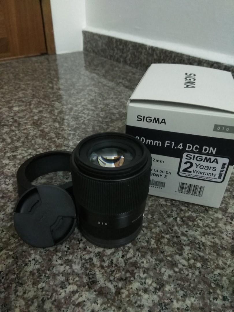 Sigma 30mm F1 4 Sony E Mount Photography Lenses On Carousell