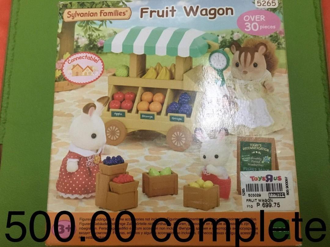 sylvanian families fruit wagon