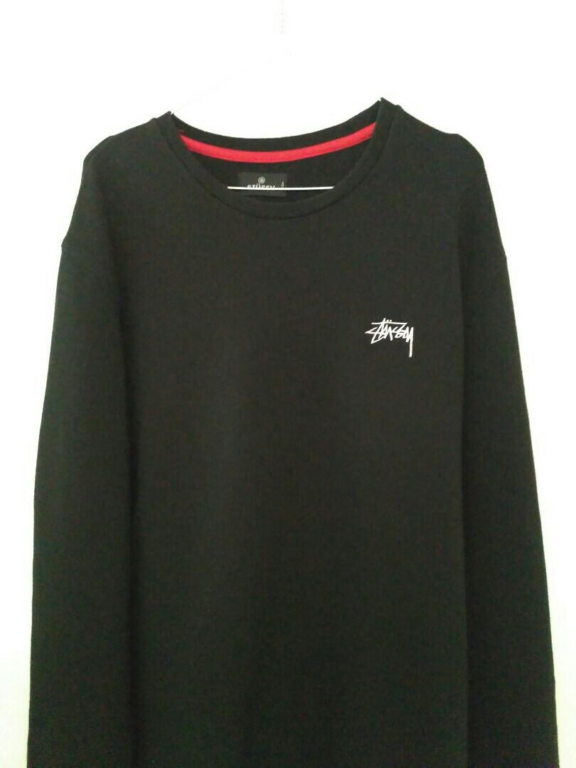 Harga crewneck stussy original Clearance
