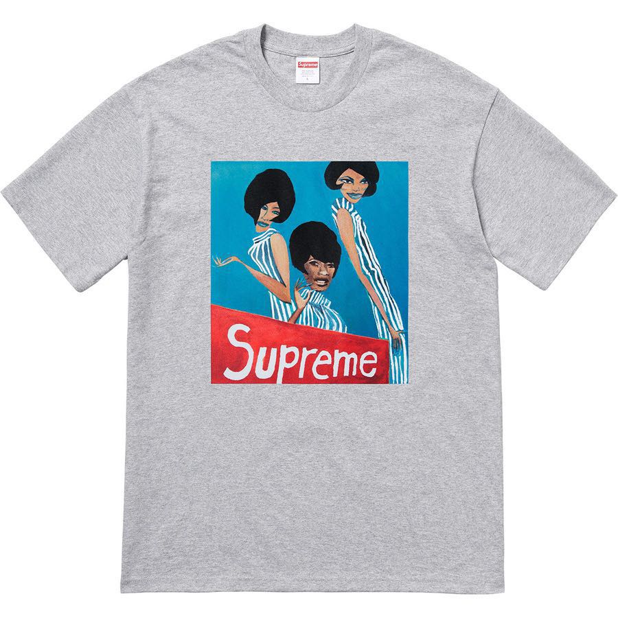 supreme group tee green