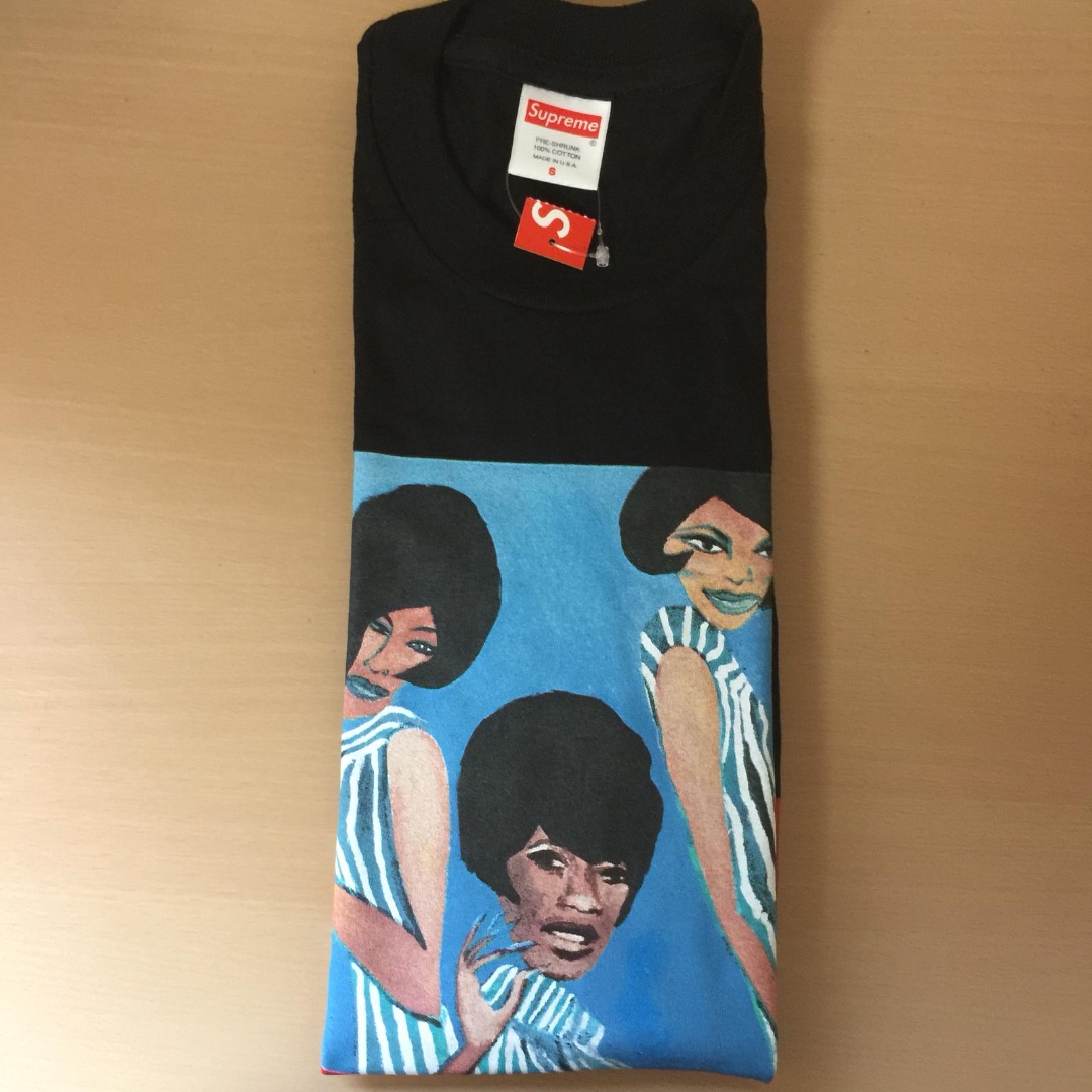 supreme group tee black