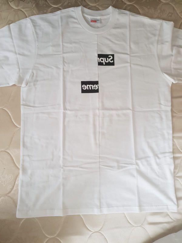 supreme comme des garcons t shirt