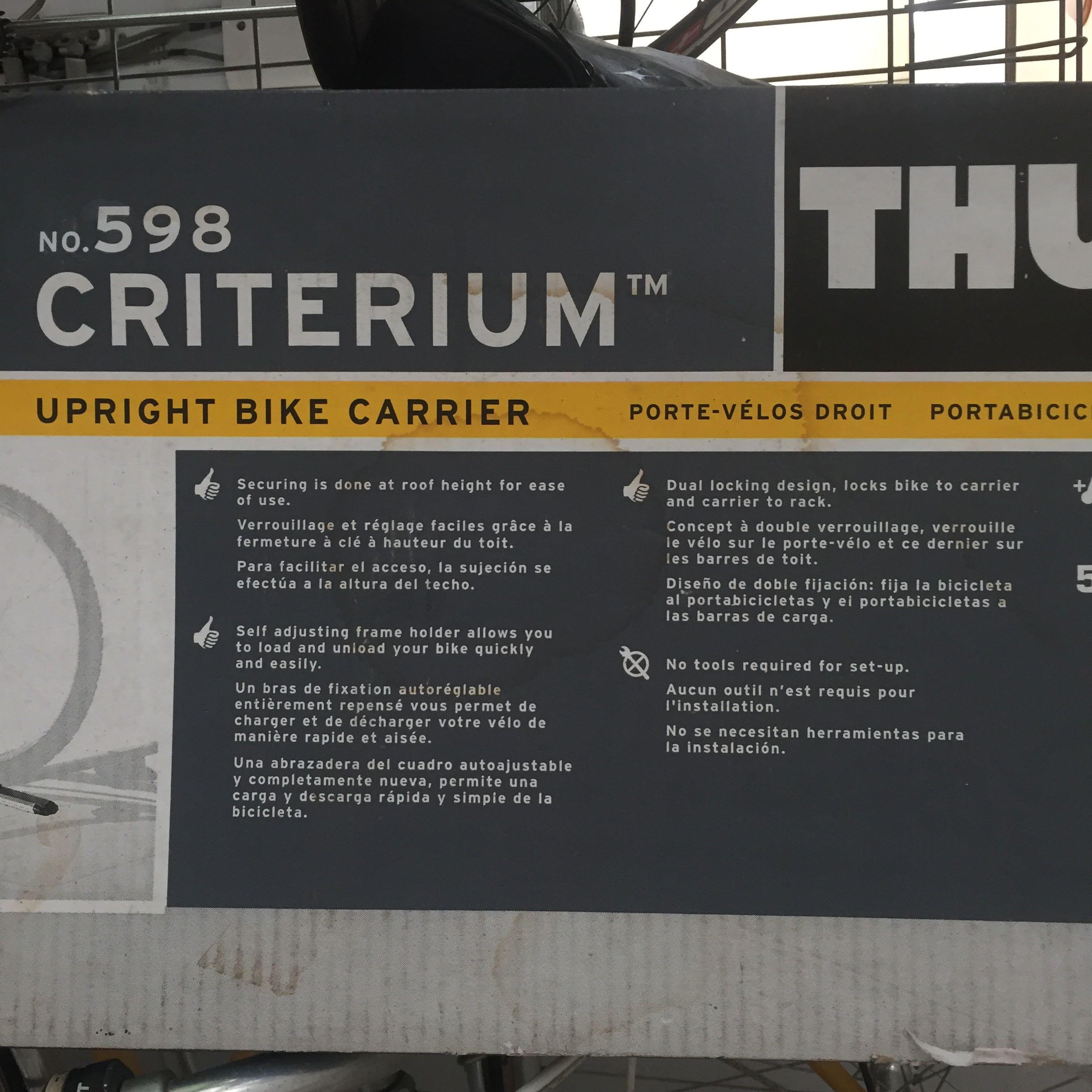thule criterium bike rack