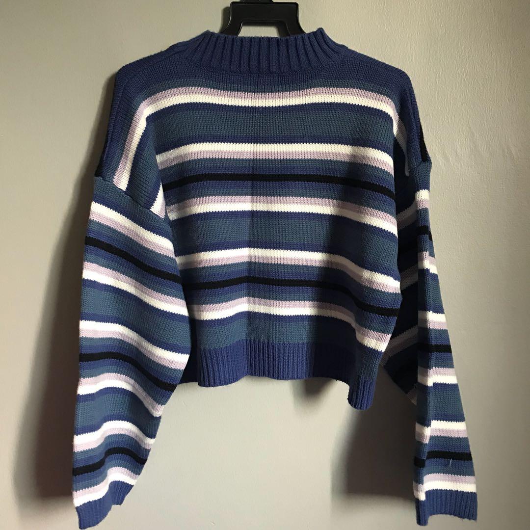 Unif blue striped sweater on sale