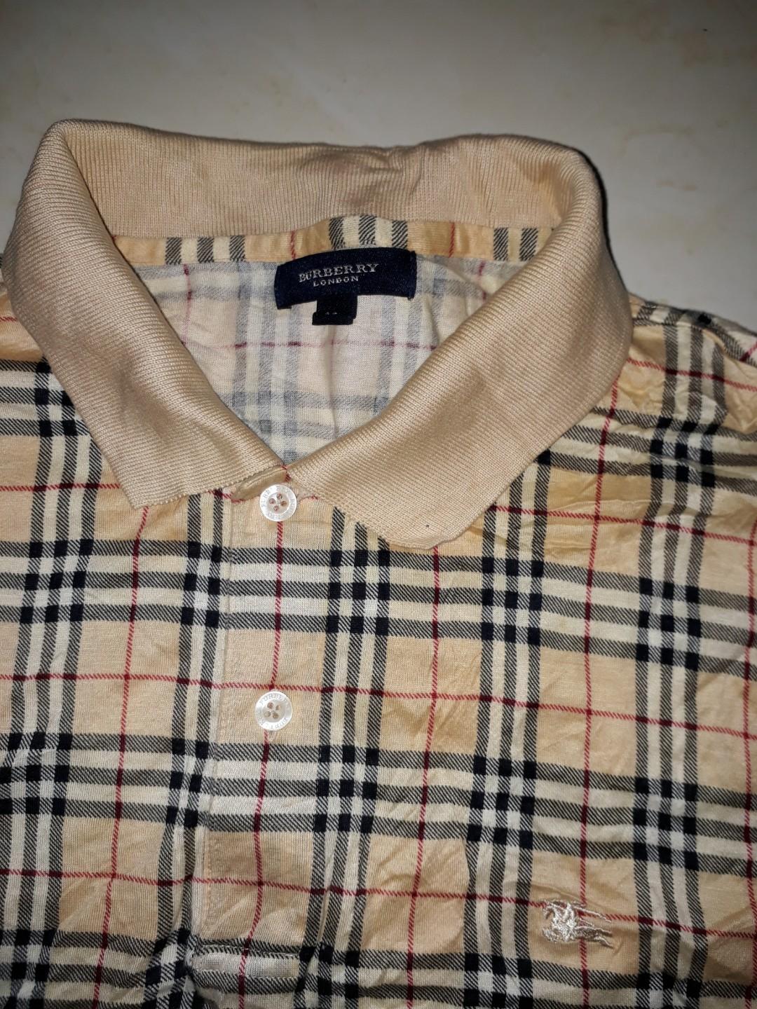 Vintage Burberry nova check shirt