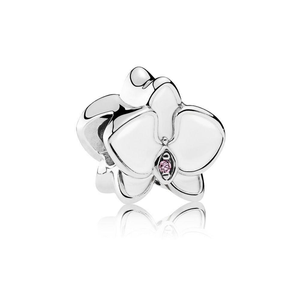 White orchid pandora deals charm