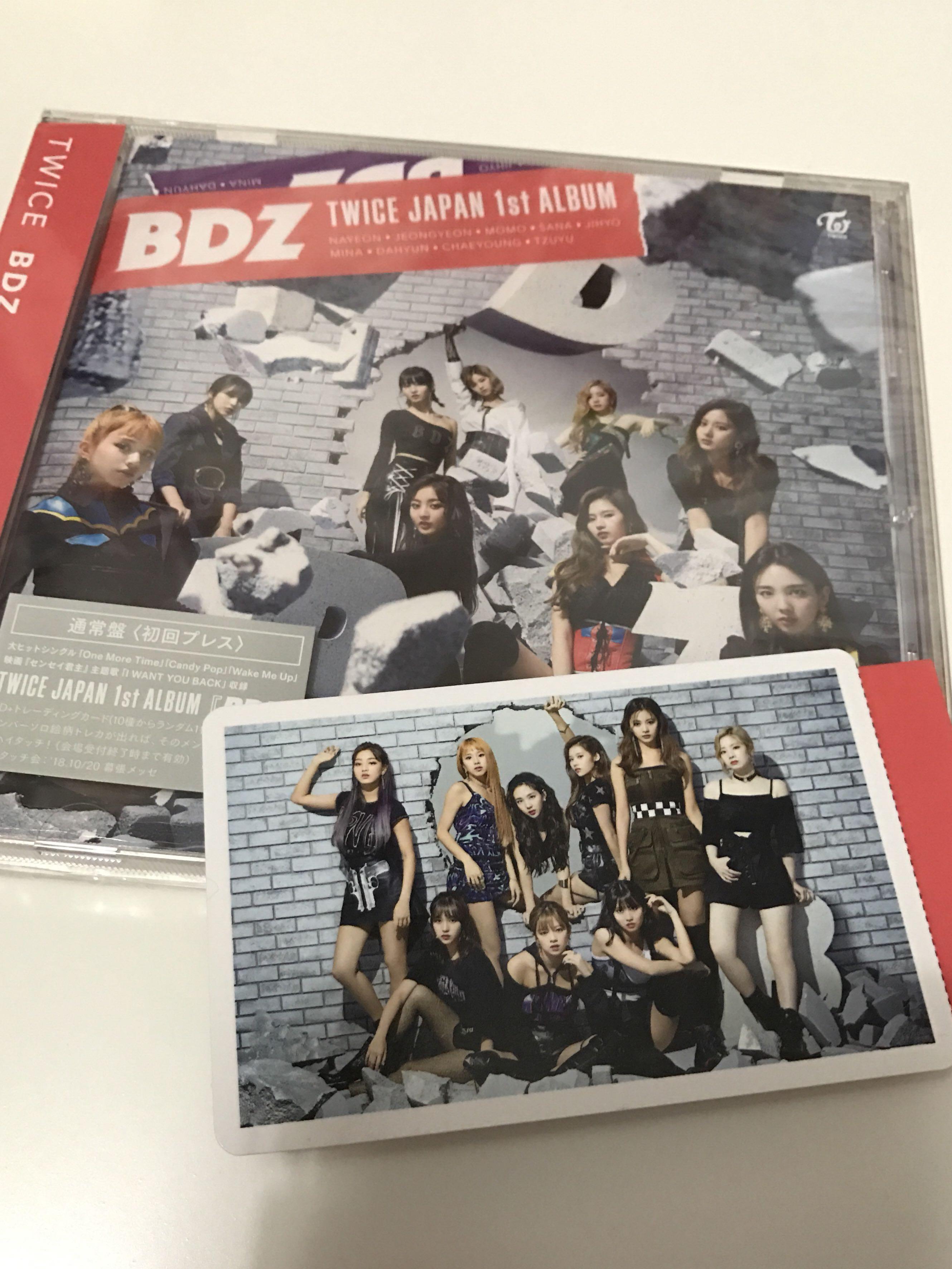 Wts Twice Bdz Unsealed Regular Edition Cd Group Photocard Entertainment K Wave On Carousell The album was released digitally and physically on september 12, 2018 by warner music japan. carousell