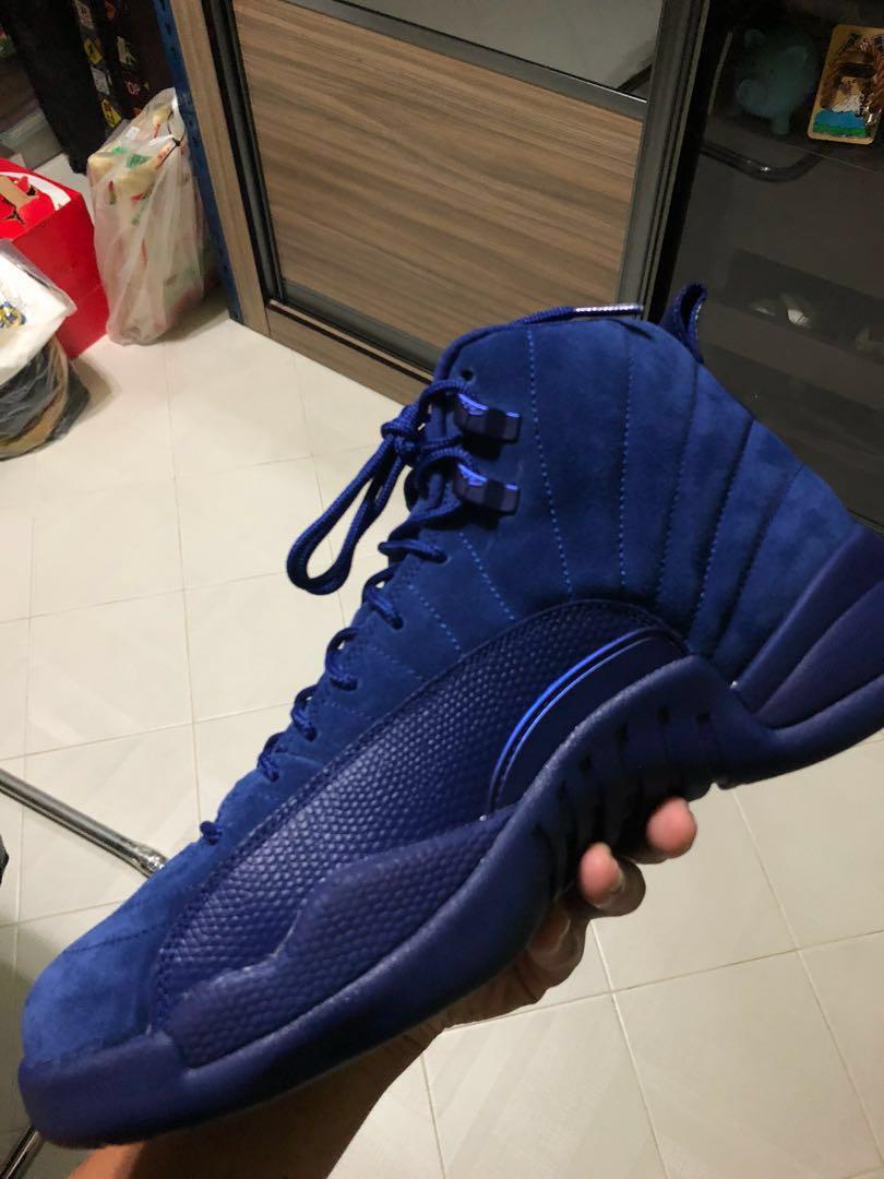 WTT WTS Air Jordan 12 Deep Royal Blue US9 Men s Fashion Footwear