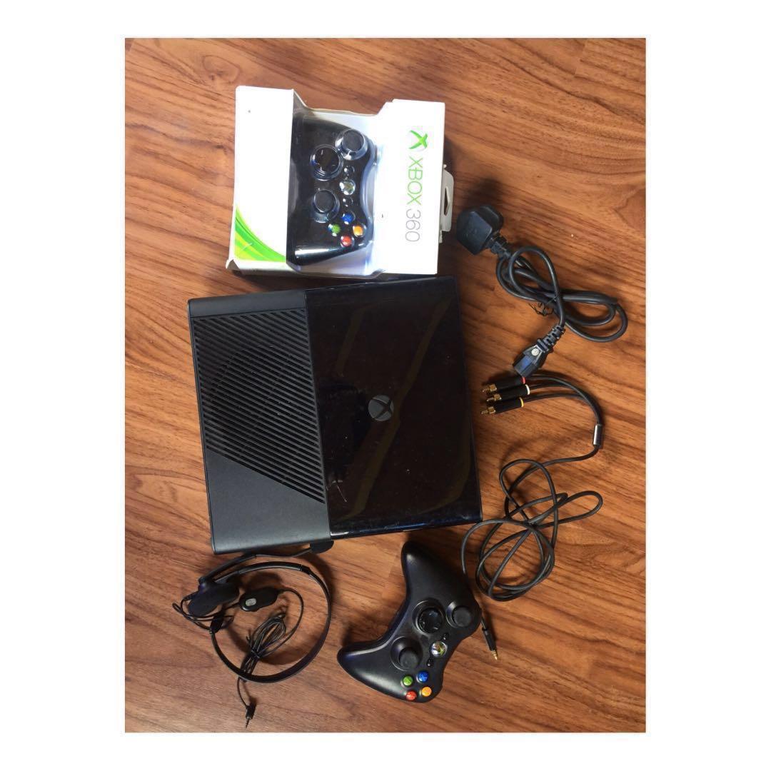 XBox 360 E 500 GB (Category: Xbox) located in Taguig. Submitted by decklattering (Listing ID 160854084, Image 1). Description: Like new used 3x Gifted my 8year old brother but never maximized its use He’s more inclined with tablets and smart phones This was bought in KSA. Just see the pic and details if you want to know more. MFG Date November 03, 2014 ‼️ This can be paid through Paypal/Credit Card ‼️ Xbox360 E 500gb xbox Forza xbox Joystick xbox