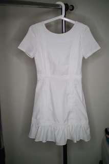 CHOCOCHIPS WHITE DRESS