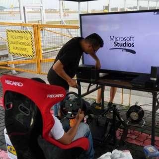 F1/Sports/Rally Car Racing Simulator for rental (minimum 2 hours)