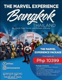 Marvel Experience in Bangkok Thailand