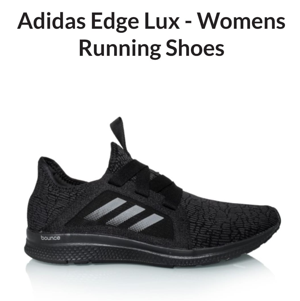 adidas bounce edge lux black