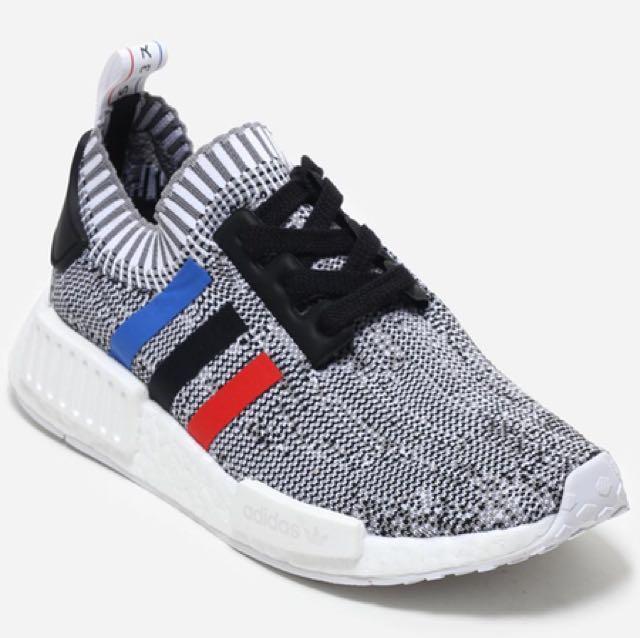 Adidas NMD R1 Tri color Men s Fashion Footwear Sneakers on