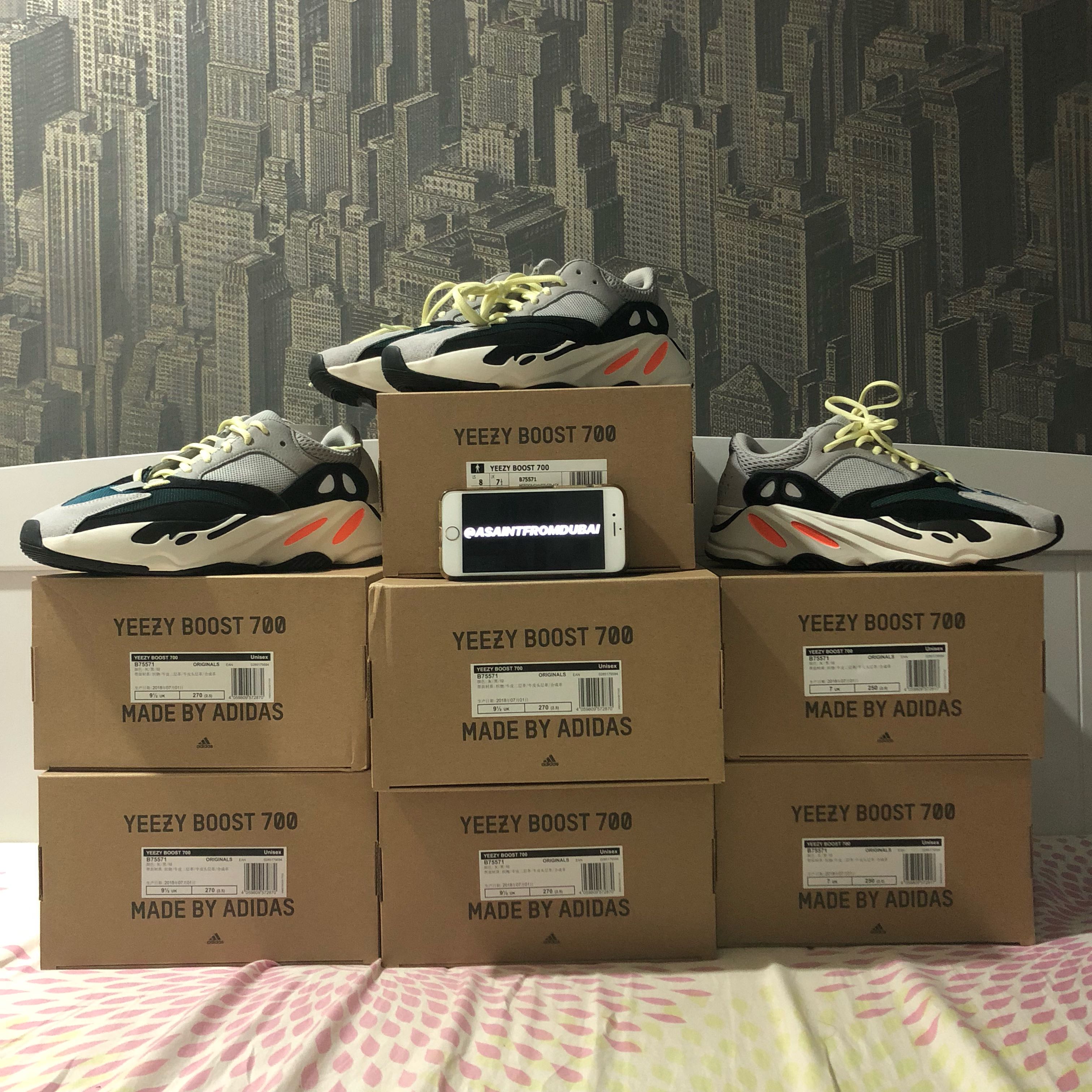 Yeezy wave runner 7 box cheap