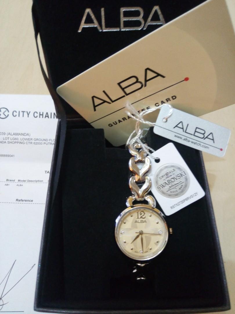 Alba swarovski watch hot sale