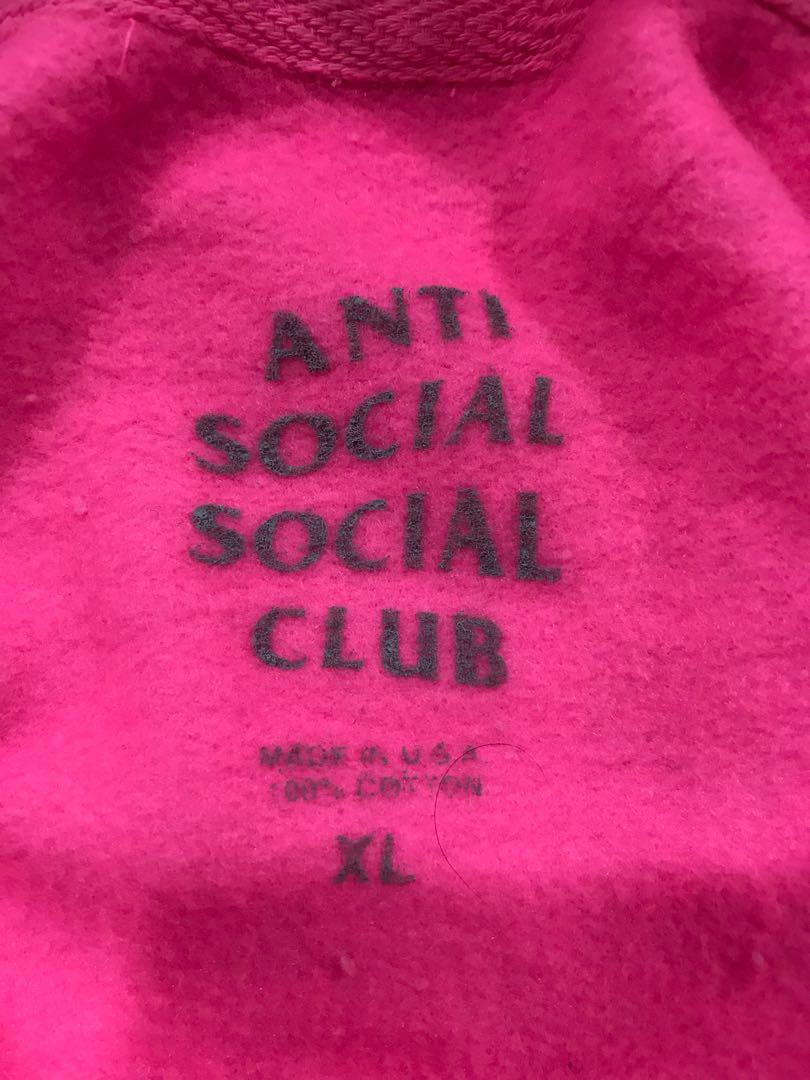 Anti social social top club no drama hoodie
