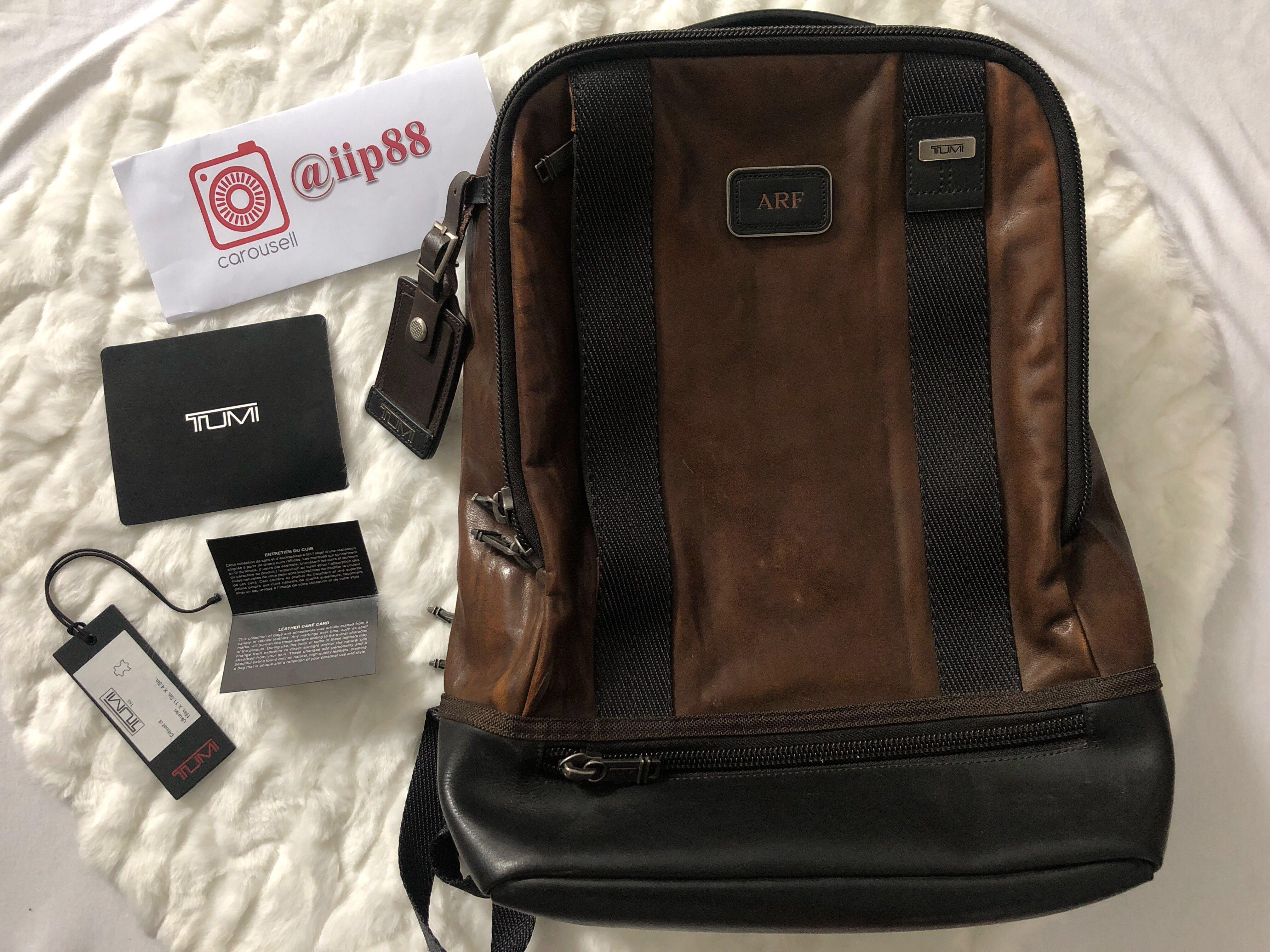Authentic Tumi Alpha Bravo Dover Leather