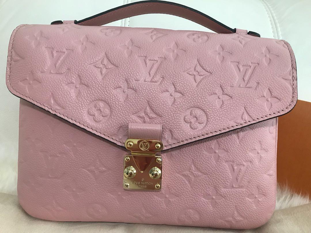Louis vuitton metis pochette monogram rose poudre online