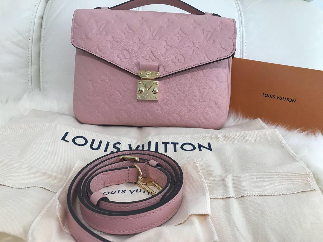 Bn LV micro metis - pink / rose, Luxury, Bags & Wallets on Carousell