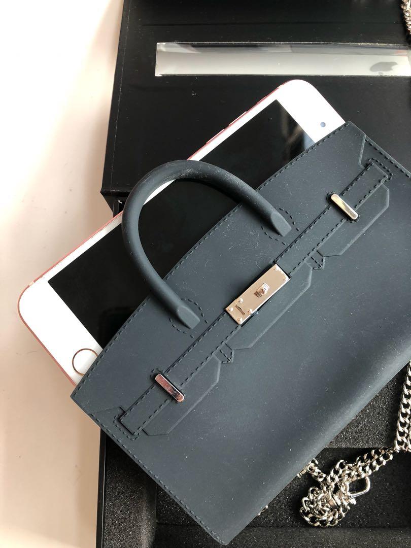 Rubber birkin outlet bag