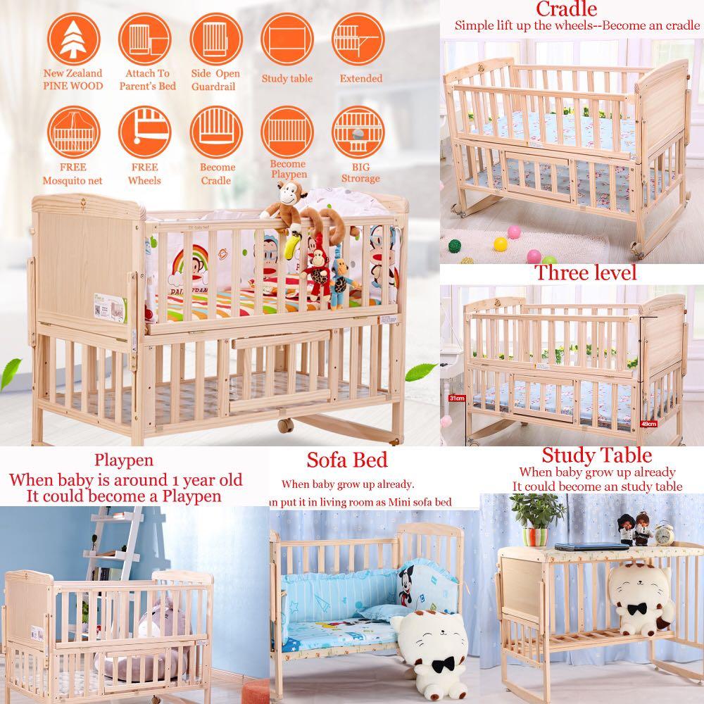 how to set up baby cot bedding