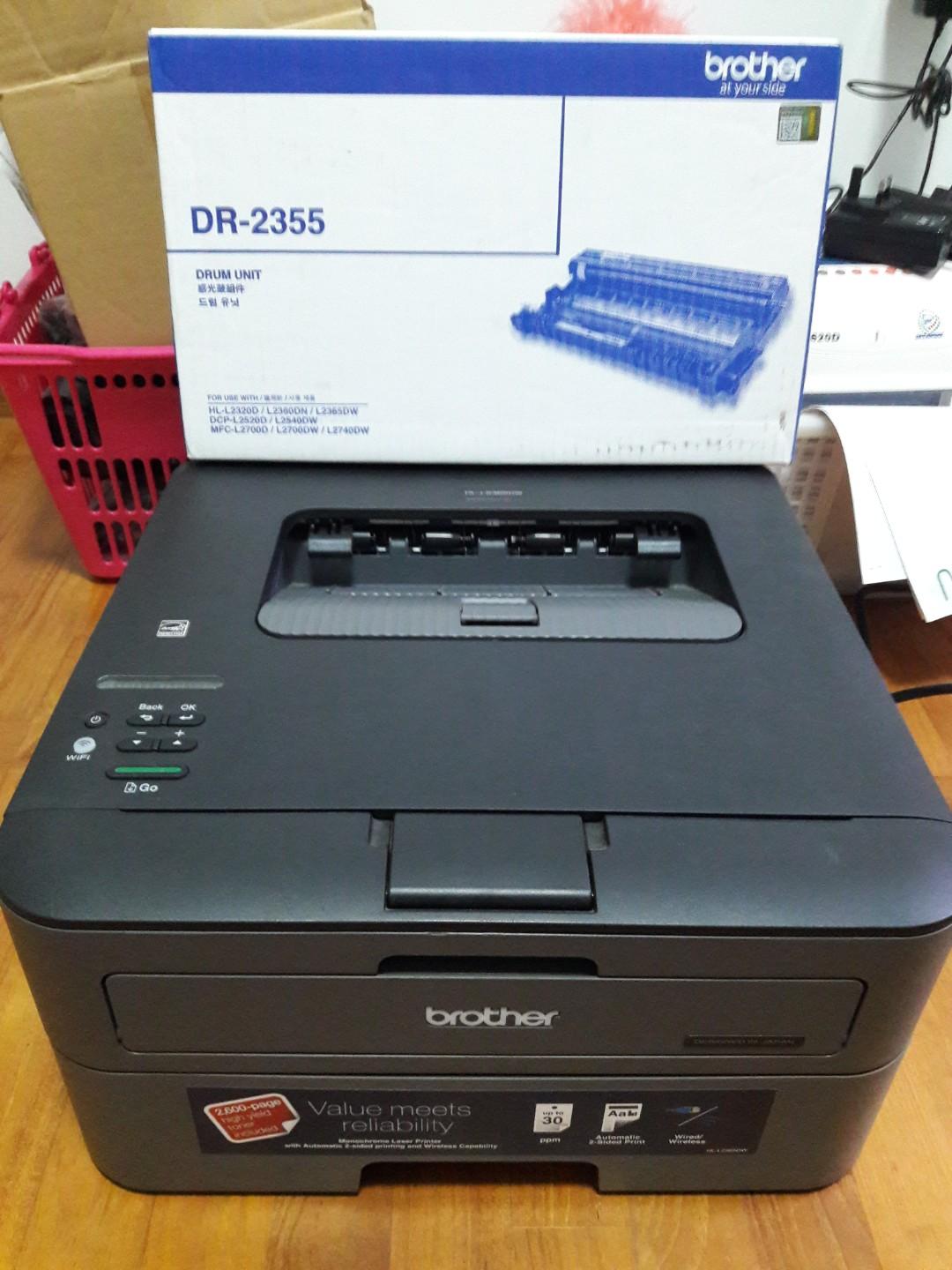 Brother HL-L2365DW Laser Printer (FOC 