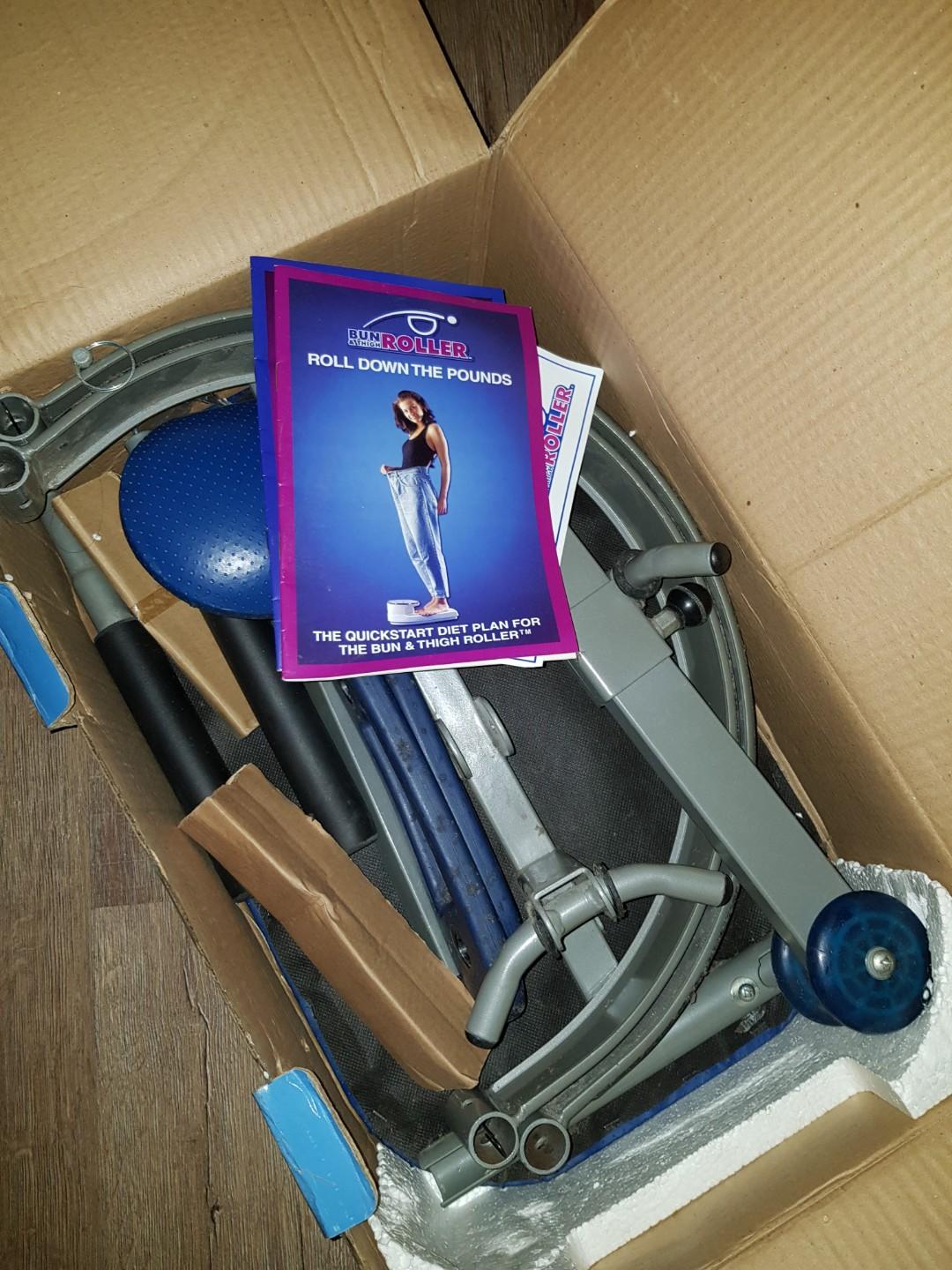 Bun Thigh Roller Exercise System Sports Equipment Exercise