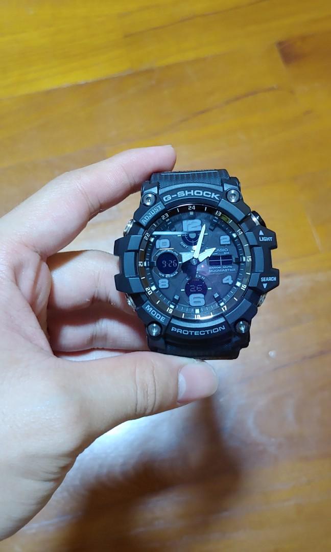 g shock mudmaster solar power